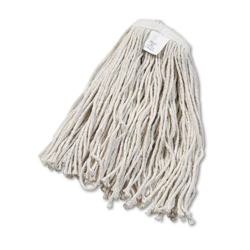 Cut-end Wet Mop Head, Cotton, No. 20, White - Image 1