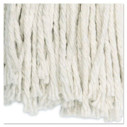 Cut-end Wet Mop Head, Cotton, No. 20, White - Image 3