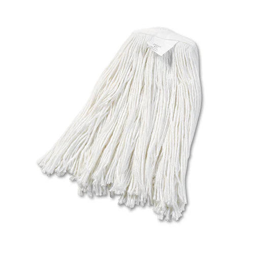 Cut-end Wet Mop Head, Rayon, No. 20, White - Image 1