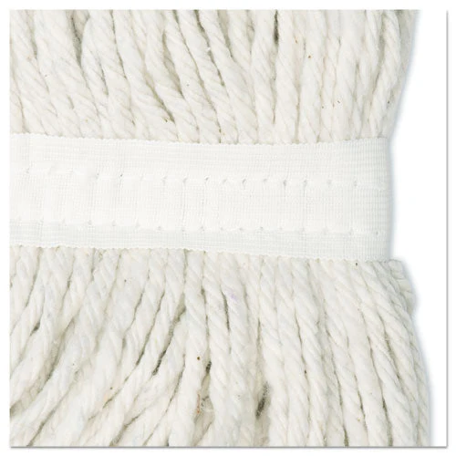 Cut-end Wet Mop Head, Rayon, No. 20, White - Image 2