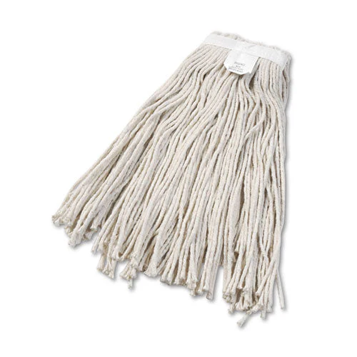 Cut-end Wet Mop Head, Cotton, No. 24, White - Image 1