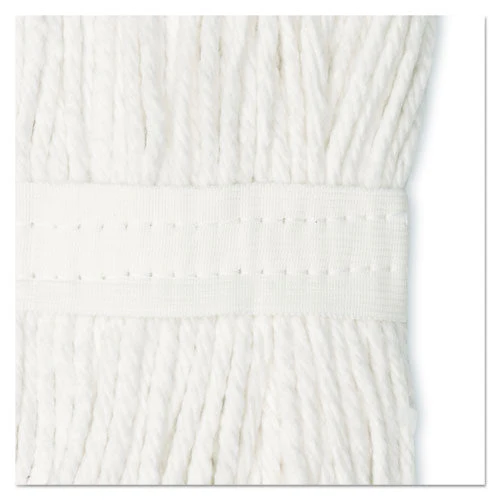 Cut-end Wet Mop Head, Cotton, No. 24, White - Image 2