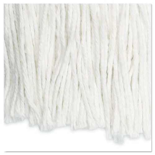 Cut-end Wet Mop Head, Rayon, No. 24, White - Image 3
