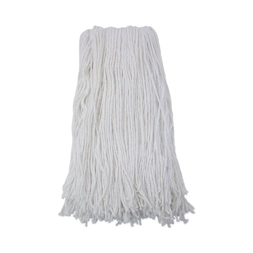 Cut-end Wet Mop Head, Rayon, No. 32, White, 12/carton - Image 1
