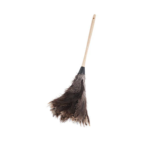 Professional Ostrich Feather Duster, 13" Handle - Image 1