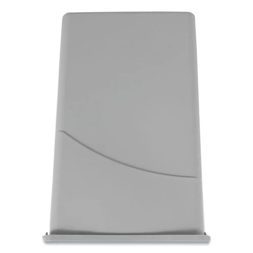 Slim Waste Container, 23 Gal, Plastic, Gray - Image 3