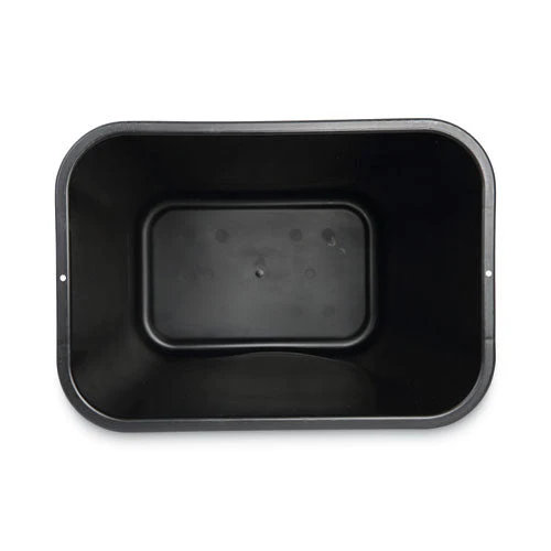 Soft-sided Wastebasket, 28 Qt, Plastic, Black - Image 3