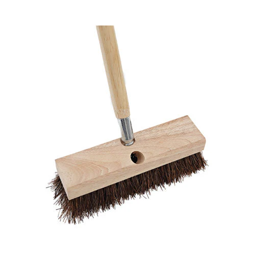 Deck Brush Head, 2" Brown Palmyra Bristles, 10" Brush - Image 3