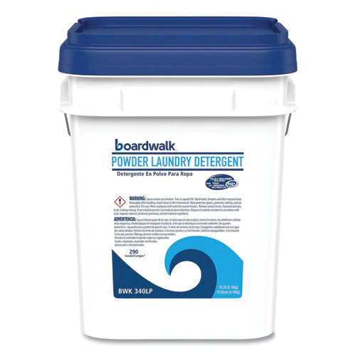 Laundry Detergent Powder, Low Foam, Crisp Clean Scent, 18 Lb Pail - Image 1