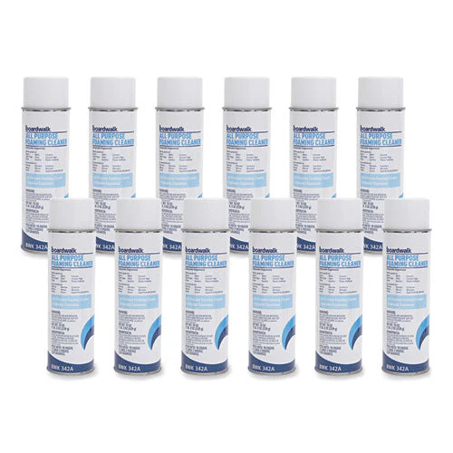 All-purpose Foaming Cleaner W/ammonia, 19 Oz Aerosol Spray, 12/carton - Image 1