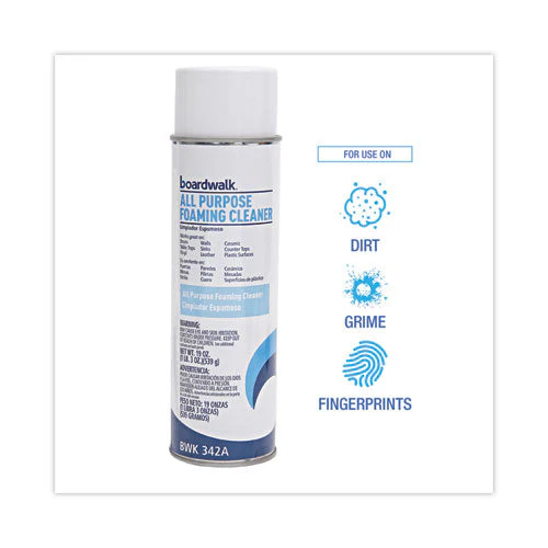 All-purpose Foaming Cleaner W/ammonia, 19 Oz Aerosol Spray, 12/carton - Image 3