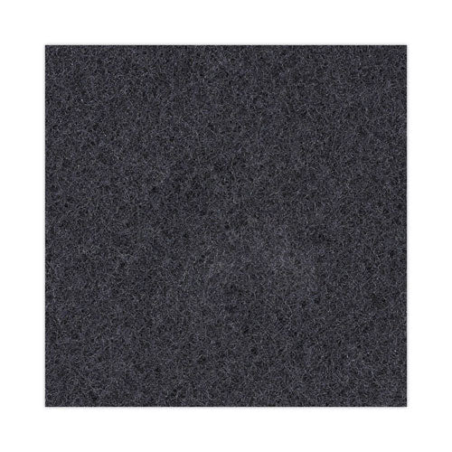 Stripping Floor Pads, 16" Diameter, Black, 5/carton - Image 3