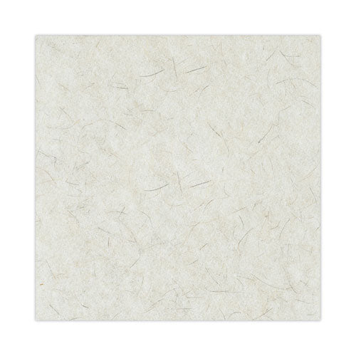 Natural Burnishing Floor Pads, 20" Diameter, White, 5/carton - Image 3
