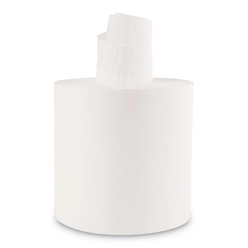 Center-pull Roll Towels, 2-ply, 7.6 X 8.9, White, 600/roll, 6/carton - Image 1