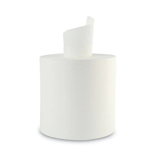 Center-pull Roll Towels, 2-ply, 10 X 7.6, White, 600/roll, 6/carton - Image 1