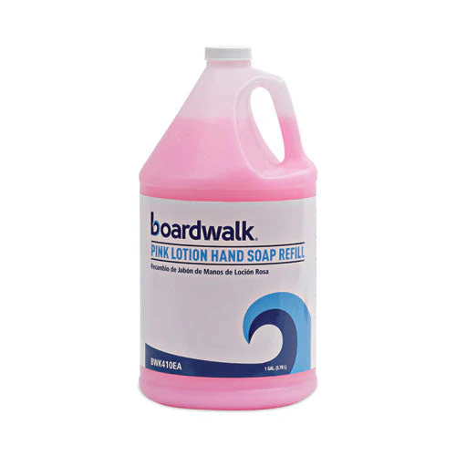 Mild Cleansing Pink Lotion Soap, Cherry Scent, Liquid, 1 Gal Bottle - Image 1