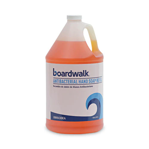 Antibacterial Liquid Soap, Clean Scent, 1 Gal Bottle, 4/carton - Image 1