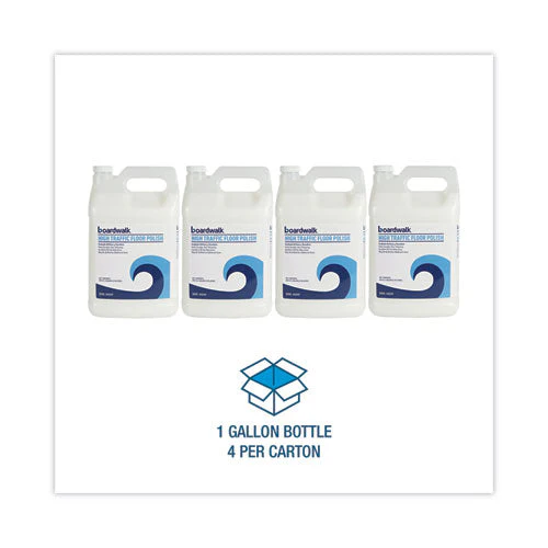 High Traffic Floor Polish, 1 Gal Bottle, 4/carton - Image 2
