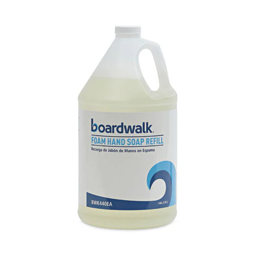 Foaming Hand Soap, Herbal Mint Scent, 1 Gal Bottle - Image 1