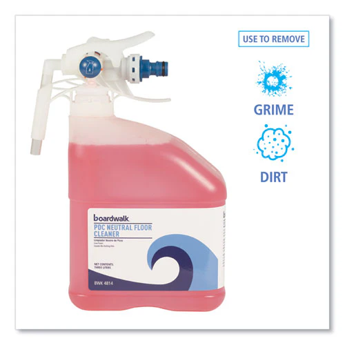 Pdc Neutral Floor Cleaner, Tangy Fruit Scent, 3 Liter Bottle - Image 3