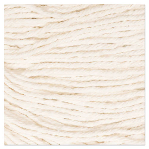 Super Loop Wet Mop Head, Cotton/synthetic Fiber, 5" Headband, Medium Size, White - Image 2