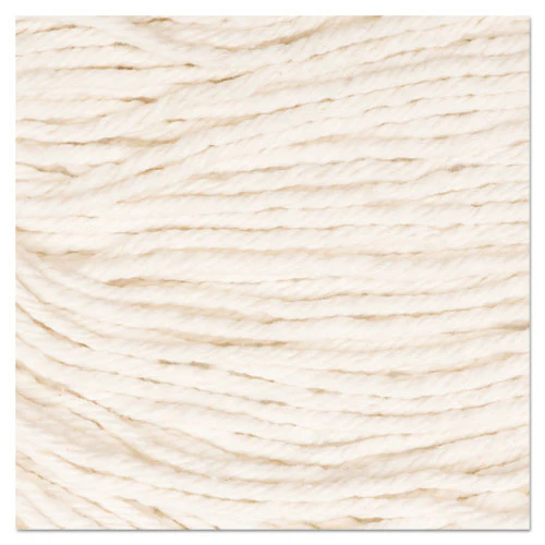 Super Loop Wet Mop Head, Cotton/synthetic Fiber, 5" Headband, Large Size, White, 12/carton - Image 2