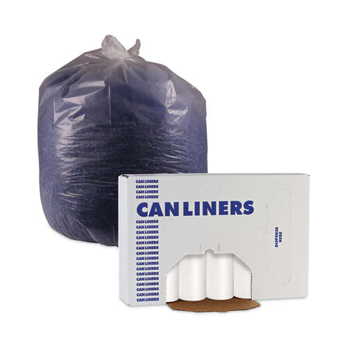 Linear Low Density Can Liners, 30 Gal, 0.62 Mil, 30" X 36", White, 10 Bags/roll, 20 Rolls/carton - Image 3