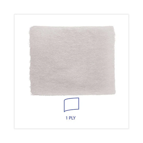 Trapeze Disposable Dusting Sheets, 5" X 125 Ft, White, 250 Sheets/roll, 2 Rolls/carton - Image 2