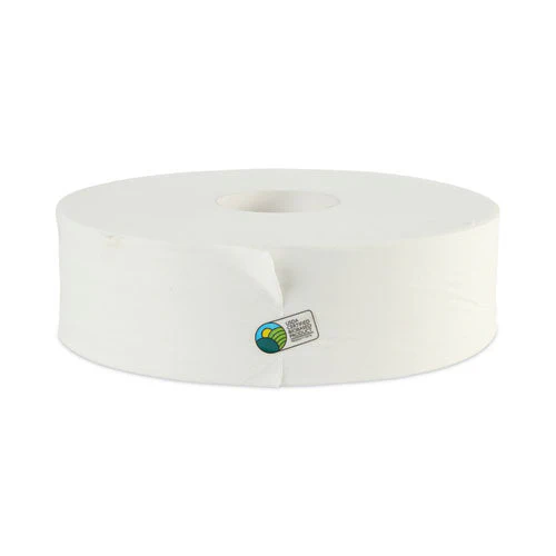 Jrt Bath Tissue, Jumbo, Septic Safe, 2-ply, White, 3.5" X 2,000 Ft, 12" Dia, 6 Rolls/carton - Image 2