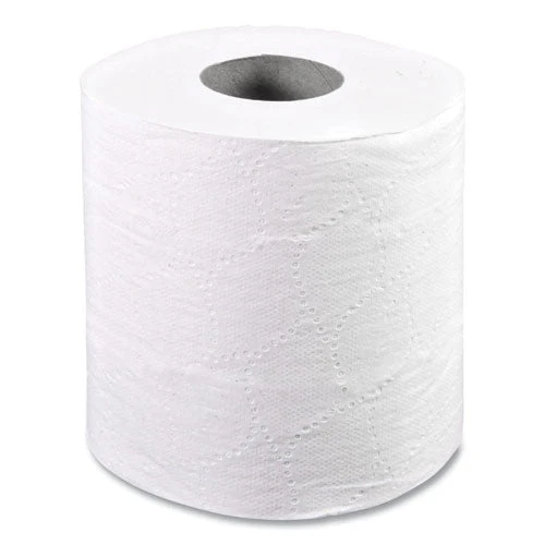 2-ply Toilet Tissue, Septic Safe, White, 4.5 X 4.5, 500 Sheets/roll, 96 Rolls/carton - Image 2
