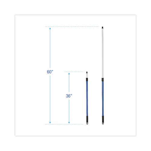 Telescopic Handle For Microfeather Duster, 36" To 60" Handle, Blue - Image 2