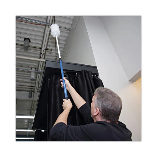 Telescopic Handle For Microfeather Duster, 36" To 60" Handle, Blue - Image 3