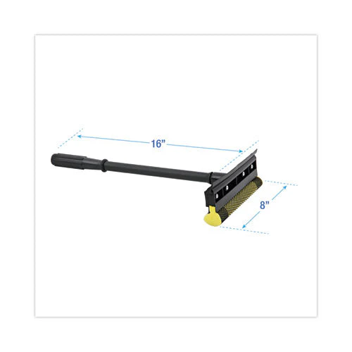 General-duty Squeegee, 8" Wide Blade, 16" Handle - Image 3