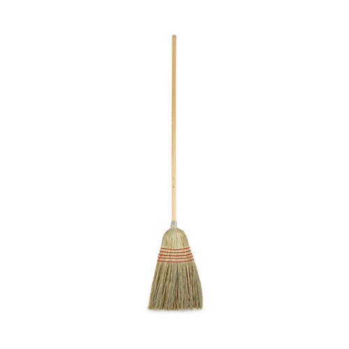 Parlor Broom, Yucca/corn Fiber Bristles, 55.5″ Overall Length, Natural