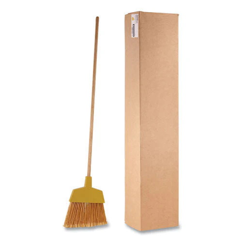 Angler Broom, 53" Handle, Yellow, 12/carton - Image 3