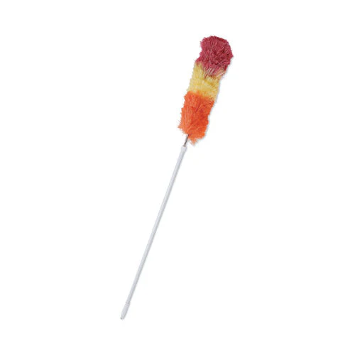 Polywool Dusters, Metal Handle Extends 51" To 82" Handle, Assorted Colors - Image 1