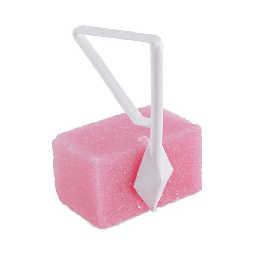Toilet Bowl Para Deodorizer Block, Cherry Scent, 4 Oz, Pink, 144/carton - Image 1