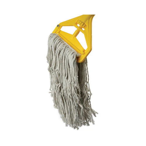 Banded Cotton Mop Head, #24, White, 12/carton - Image 2