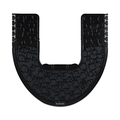 Commode Mat 2.0, Rubber, 22 X 22, Black, 6/carton - Image 1