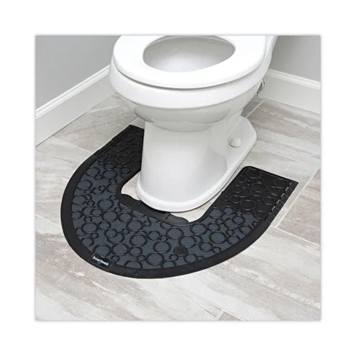 Commode Mat 2.0, Rubber, 22 X 22, Black, 6/carton - Image 2