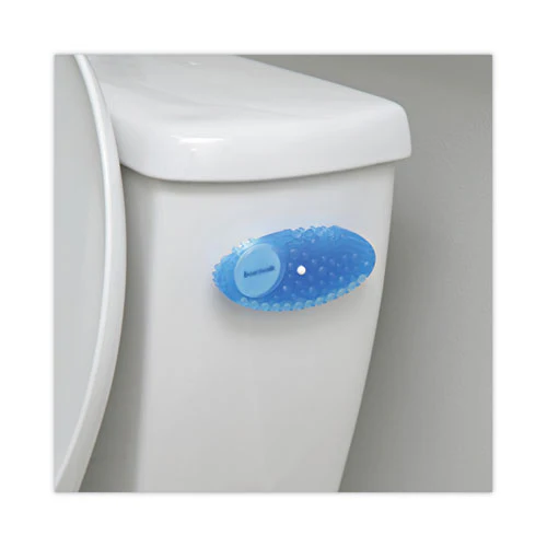 Curve Air Freshener, Cotton Blossom, Solid, Blue, 10/box - Image 3