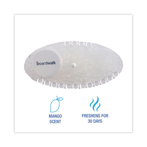 Curve Air Freshener, Mango, Solid, Clear, 10/box - Image 3