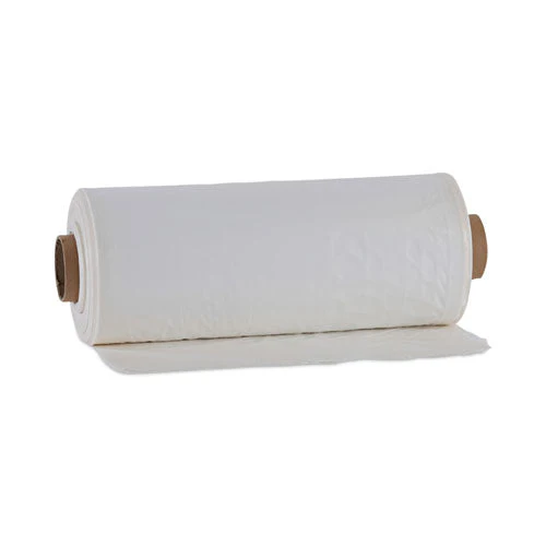 Industrial Drum Liners Rolls, 60 Gal, 1.8 Mil, 38 X 63, Clear, 1 Roll Of 75 Bags - Image 1