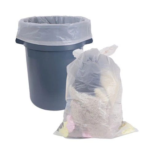 Industrial Drum Liners Rolls, 60 Gal, 1.8 Mil, 38 X 63, Clear, 1 Roll Of 75 Bags - Image 2
