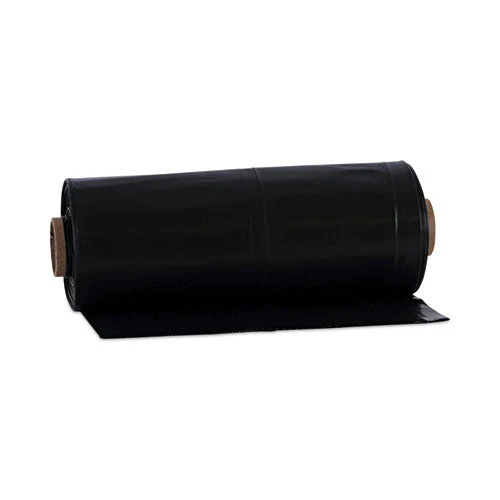 Industrial Drum Liners Rolls, 60 Gal, 2.7 Mil, 38 X 63, Black, 1 Roll Of 50 Bags - Image 1