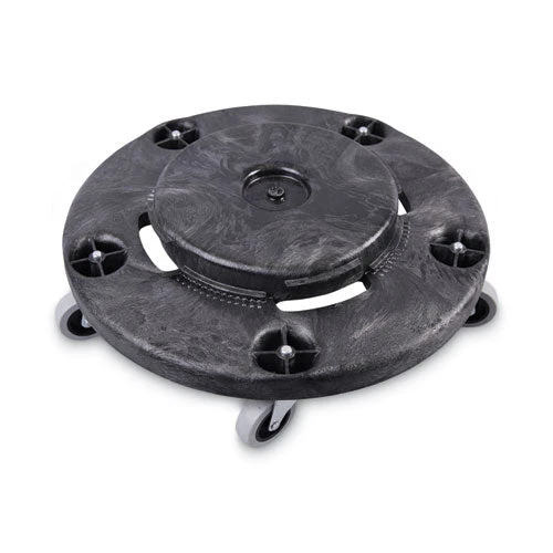 Refuse Container Utility Dolly, 300 Lb Capacity, 18.25" Diameter, Gray - Image 1