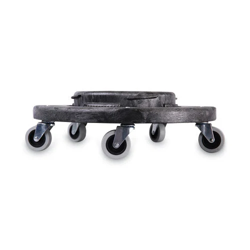 Refuse Container Utility Dolly, 300 Lb Capacity, 18.25" Diameter, Gray - Image 3