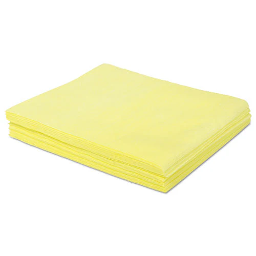 Dust Cloths, 18 X 24, Yellow, 50/bag, 10 Bags/carton - Image 1