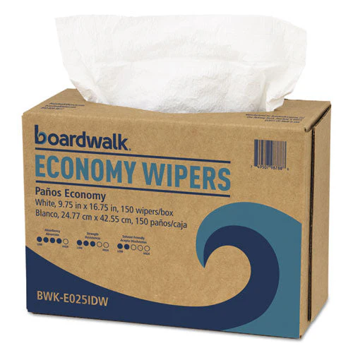 Scrim Wipers, 4-ply, 9.75 X 16.75, White, 150/dispenser Pack, 6 Dispenser Packs/carton - Image 1