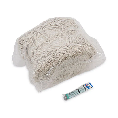 Flash Forty Disposable Dustmop, Cotton, 5", Natural - Image 3